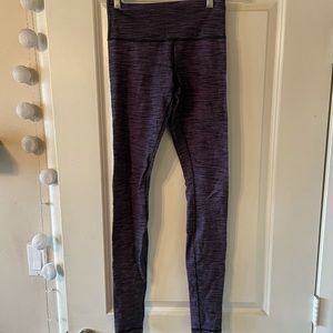 Purple yoga pants size 2